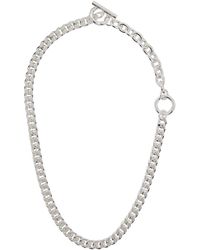 NUMBERING - Ssense Exclusive #5704 Necklace - Lyst