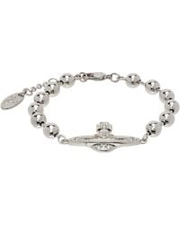 Vivienne Westwood - Thames Mini Bas Relief Bracelet - Lyst