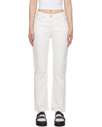 Levi's - White 501 Original Fit Jeans - Lyst