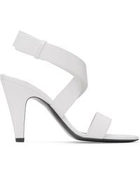 Alaïa - Cone Heeled Sandals - Lyst