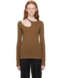 Low Classic - Curve Hole Long Sleeve T-shirt - Lyst