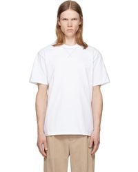 Givenchy - Contour Seam Contrasted Stitch T-Shirt - Lyst
