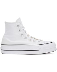 Converse Off- Valentine's Day Chuck Taylor All Star Lift Hi Sneakers in  Black | Lyst