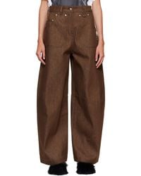 Simone Rocha - Wide Leg Utility Curve Jeans - Lyst
