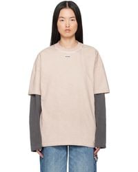 Ksubi - Labels Boyfriend Short Sleeve T-Shirt - Lyst