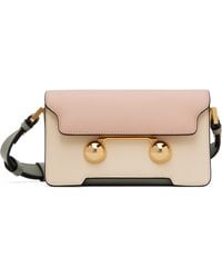 Marni - マルチカラー ミニ Trunkaroo レザー ショルダーバッグ - Lyst