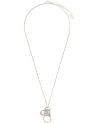 MM6 by Maison Margiela - Pop Tag Necklace - Lyst