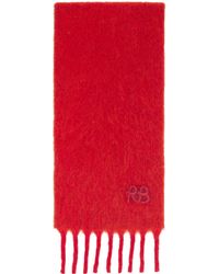 Ruslan Baginskiy - Fringed Alpaca-Blend Mid Scarf - Lyst