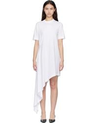 Loulou de Saison - Igari Asymmetric T-Shirt Midi Dress - Lyst