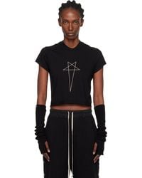 Rick Owens - Concordians Cropped Small Level T-Shirt - Lyst