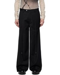C2H4 - Tortuosity Shaped Wide-Leg Trousers - Lyst