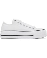 Converse - Chuck Taylor All Star Lift Low Top Casual Sneakers From Finish Line - Lyst
