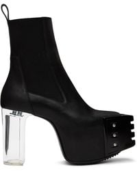 Rick Owens - Grilled Platforms 45 Chelsea Boots - Lyst