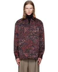 Dries Van Noten - Padded Floral Overshirt - Lyst