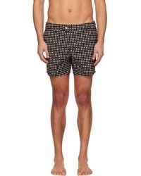 Tom Ford - Mid Dot Print Nylon Swim Shorts - Lyst