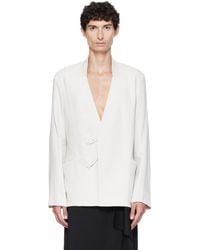 Kiko Kostadinov - Off- Koru Slim Blazer - Lyst