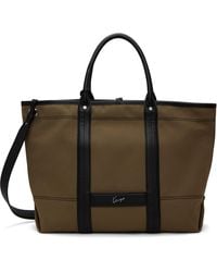 KENZO - Khaki Paris Utility' Large Reversible Tote - Lyst