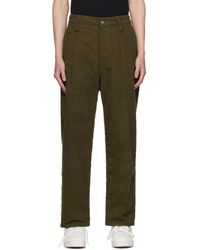 Craig Green - Craig Khaki Towel Trousers - Lyst