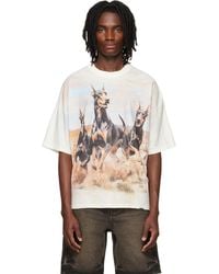 Represent - Off- Western Dobermans T-Shirt - Lyst