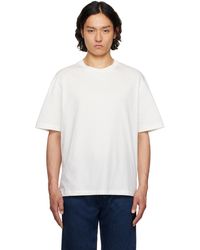 The Row - T-Shirt Errigal Blanc - Lyst