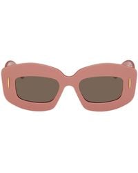 Loewe - Pink Screen Sunglasses - Lyst