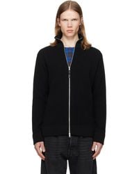 Maison Margiela - Knit Zip-Up Sweater - Lyst