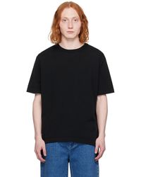 Cordera - T-shirt noir en tricot léger - Lyst