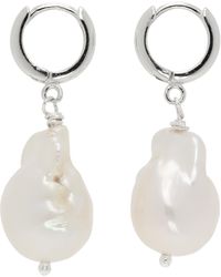 Gohar World - Host Baroque Pearl Earrings - Lyst