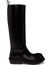 Bottega Veneta - Black Fireman Boots - Lyst