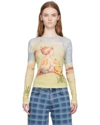 Molly Goddard - Karina Long Sleeve T-Shirt - Lyst