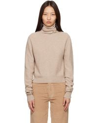 Baserange - Tan Tier Turtleneck - Lyst