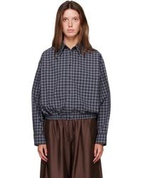 Cordera - Checked Bomber Shirt - Lyst