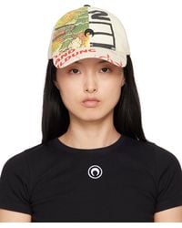 Marine Serre - Off- Regenerated Tote Bags Baseball Cap - Lyst