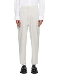 Officine Generale - Gray Paolo Trousers - Lyst