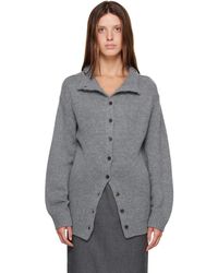 R2W - Anthea Wool Cash Button Cardigan - Lyst