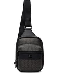 HUGO - Grained Faux-Leather Bag - Lyst