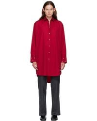 Our Legacy - Frock Shirt Midi Dress - Lyst