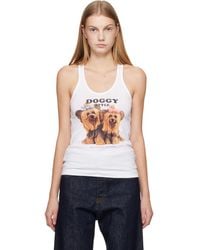 Stella McCartney - Jeff Koons Edition 'Doggy Style' Tank Top - Lyst