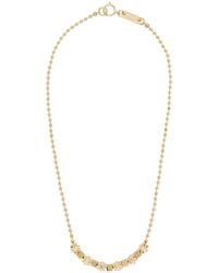In Gold We Trust - Ssense限定 ゴールド Ai ネックレス - Lyst