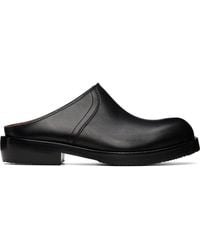 Dries Van Noten - Leather Clog Loafers - Lyst