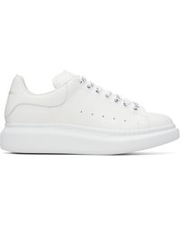 McQueen - Baskets Oversized Blanches - Lyst