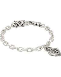 Emanuele Bicocchi - Sacred Heart Bracelet - Lyst