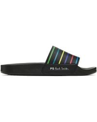 PS by Paul Smith - Nyro Sports Stripe Slides - Lyst