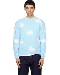 Moschino - Archive Cloud Organic Cotton Blend Sweater - Lyst