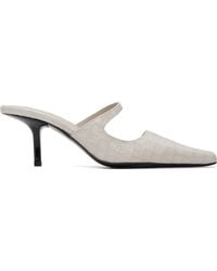 BY FAR - Serena Closed Toe Heels - Lyst