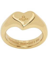 Vivienne Westwood Gold Marybelle Ring - Metallic