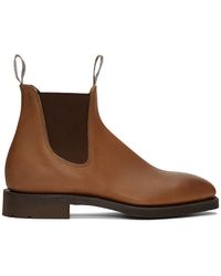 R.M. Williams Brown Lachlan Chelsea Boots