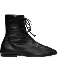 Hereu - Bottes Plegada Noires - Lyst