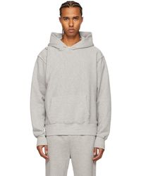 Les Tien Cotton Off- Heavyweight Hoodie in Ivory (White) for Men 