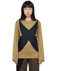 Strongthe - T-Shirt À Manches Longues Baby Et Noir - Lyst